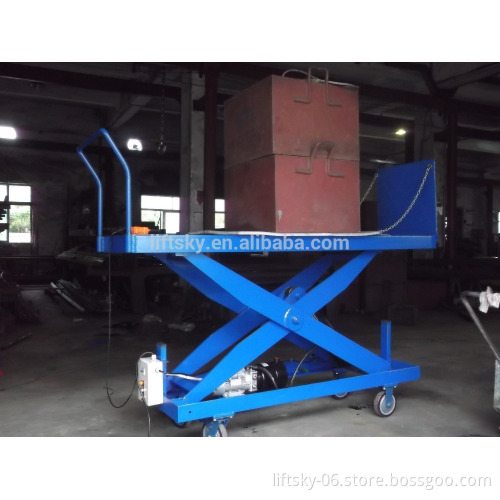Electro-hydraulic scissor lift SJG1.0-4.205